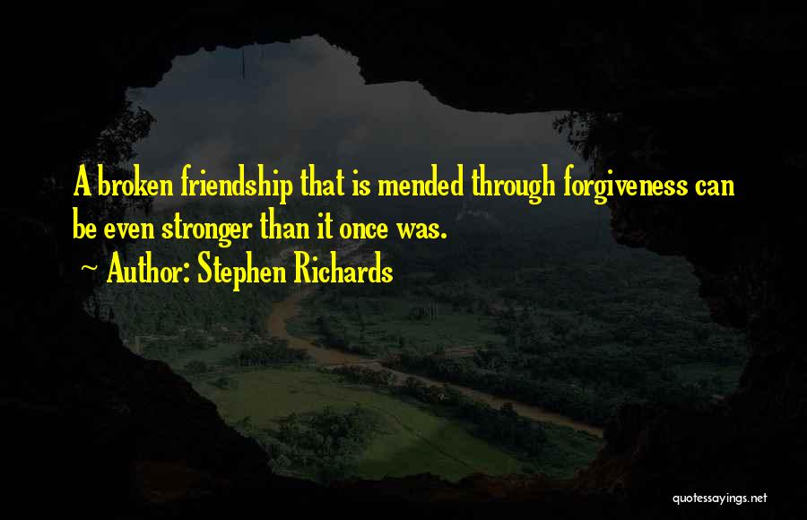 Broken But Moving On Quotes By Stephen Richards