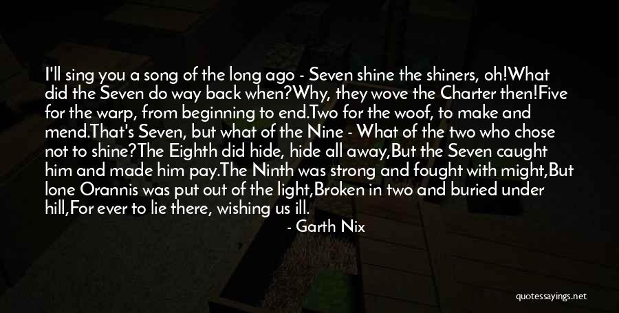 Broken But Strong Quotes By Garth Nix Broken But Strong Quotes By Garth Nix