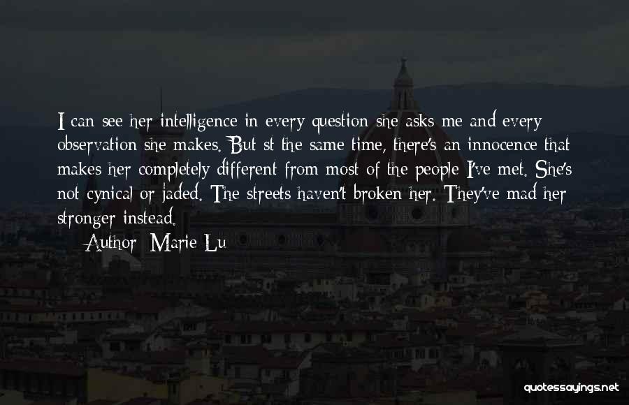 Broken Completely Quotes By Marie Lu