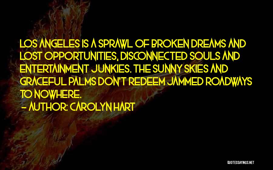 Broken Dreams Quotes By Carolyn Hart