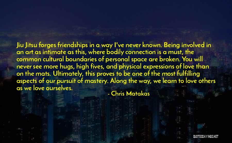 Broken Family Love Quotes By Chris Matakas