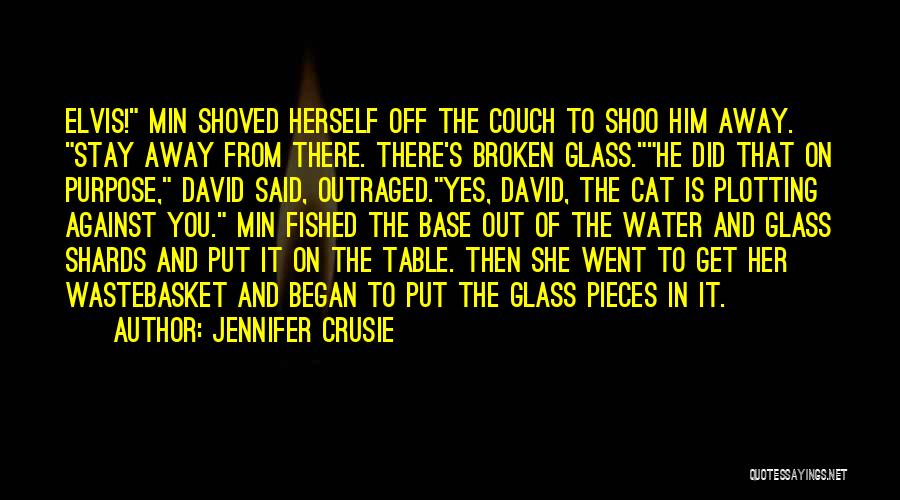 Broken Glass Quotes By Jennifer Crusie