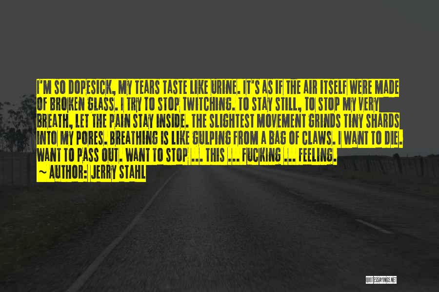 Broken Glass Quotes By Jerry Stahl