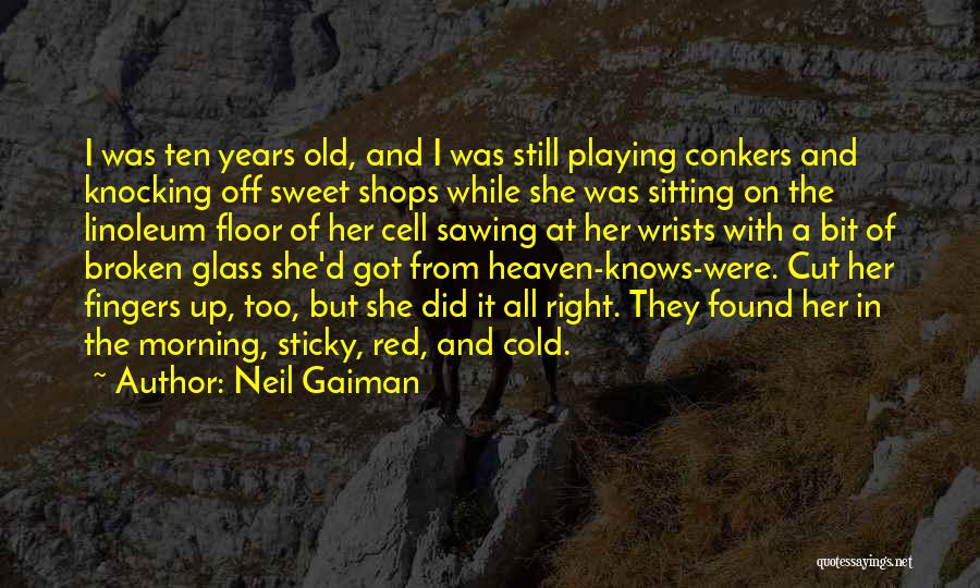 Broken Glass Quotes By Neil Gaiman