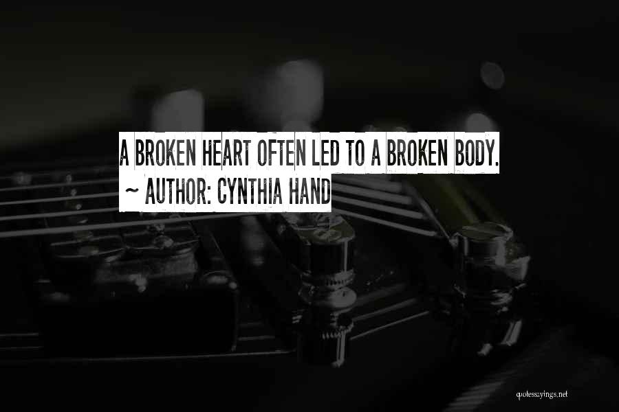 Broken Hand Quotes By Cynthia Hand