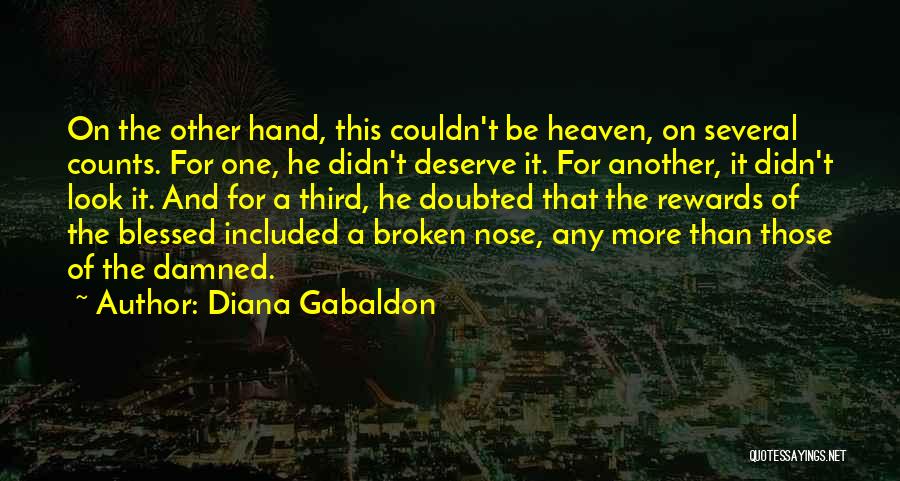 Broken Hand Quotes By Diana Gabaldon