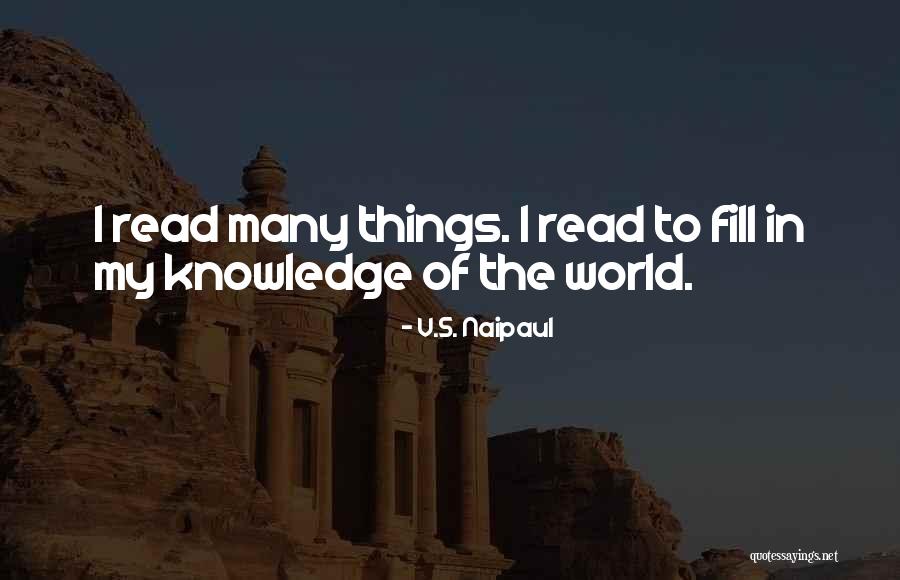 Broken Heart Best Friend Quotes By V.S. Naipaul