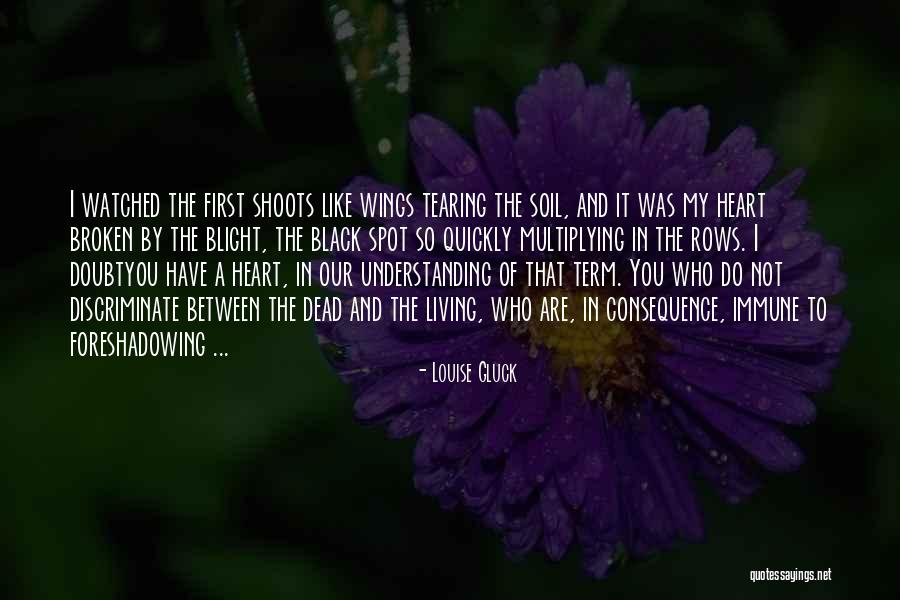 Broken Heart Dead Quotes By Louise Gluck Broken Heart Dead Quotes By Louise Gluck