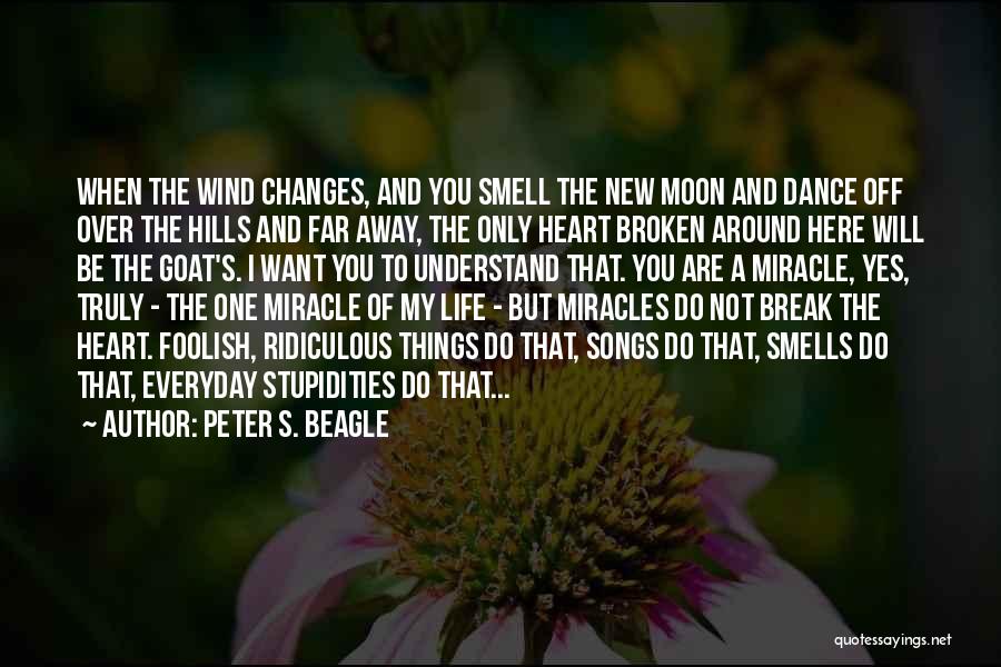 Broken Heart Songs Quotes By Peter S. Beagle