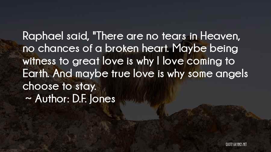 Broken Heart Tears Quotes By D.F. Jones