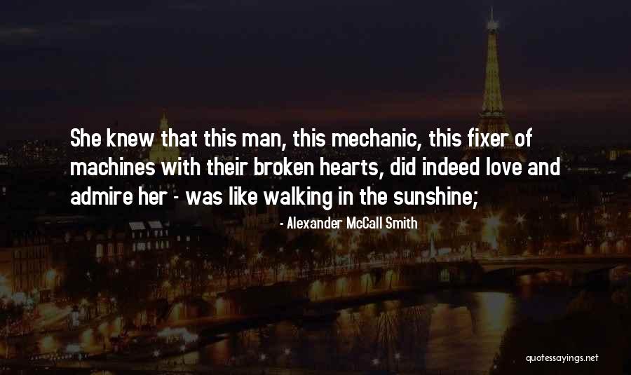 Broken Hearts And Love Quotes By Alexander McCall Smith