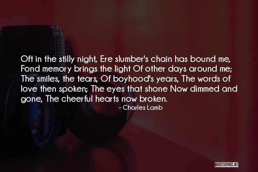 Broken Hearts And Love Quotes By Charles Lamb