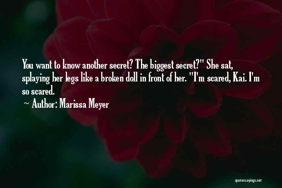 Broken Legs Quotes By Marissa Meyer