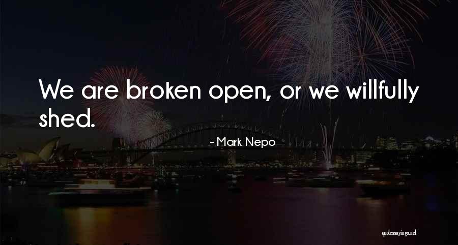 Broken Open Quotes By Mark Nepo