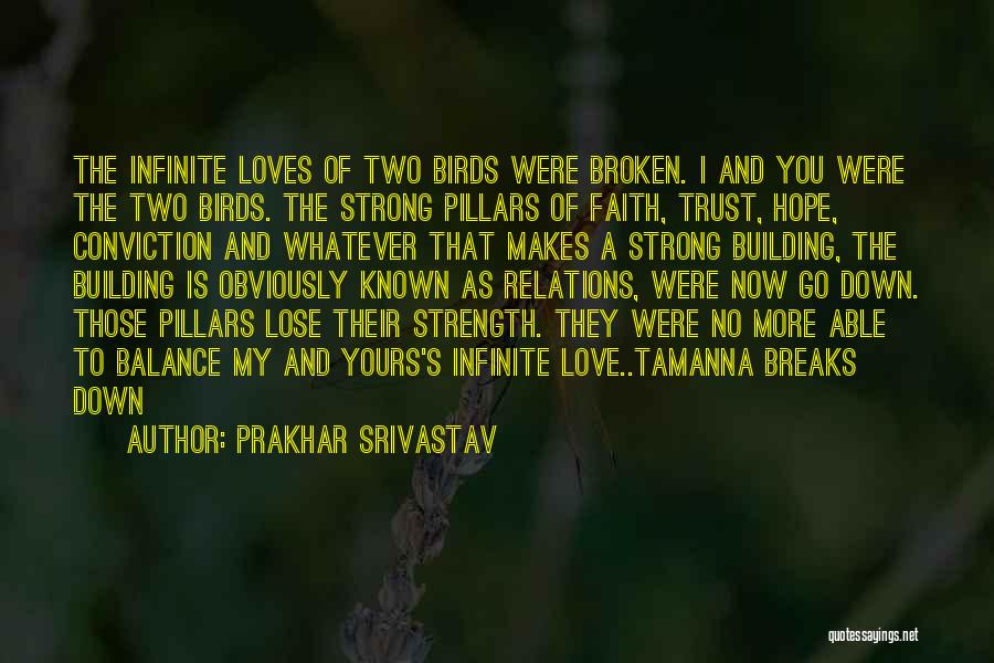 Broken Relations Quotes By Prakhar Srivastav