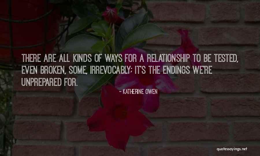 Broken Trust In Relationships Quotes By Katherine Owen