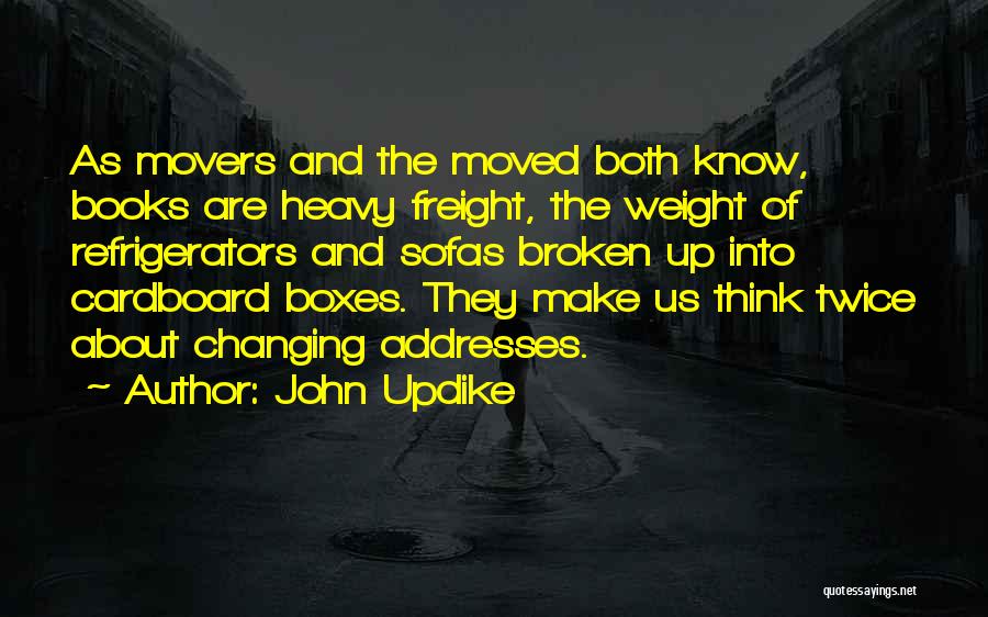 Broken Twice Quotes By John Updike