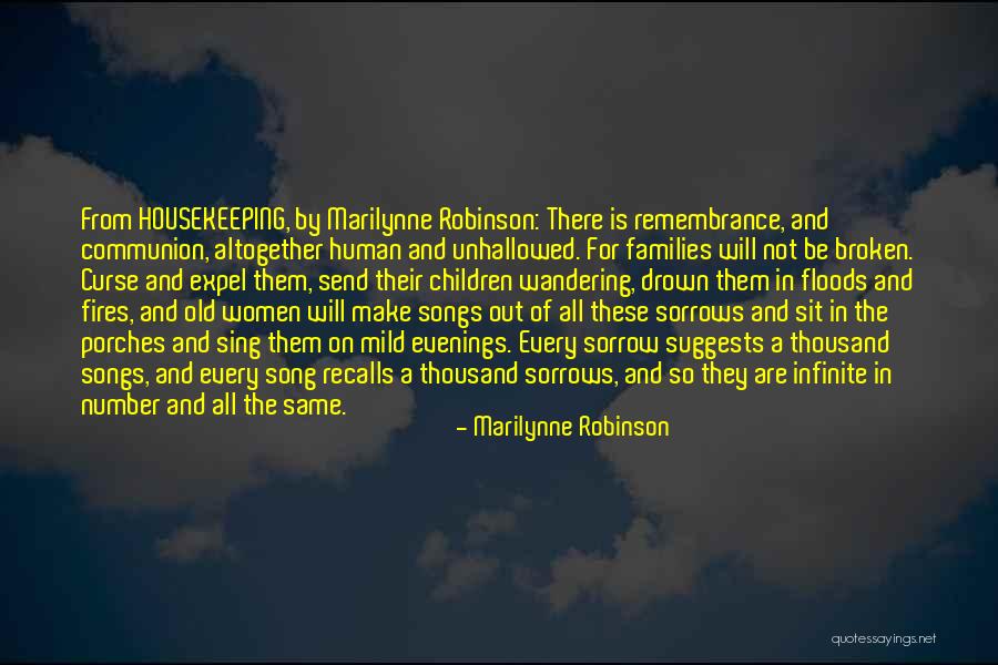 Broken Women Quotes By Marilynne Robinson Broken Women Quotes By Marilynne Robinson