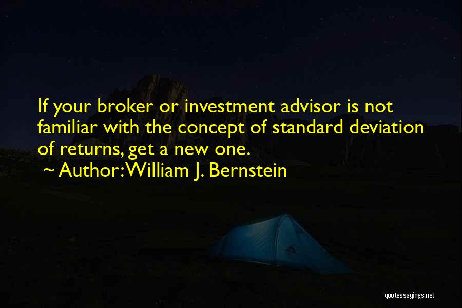Broker Off Quotes By William J. Bernstein