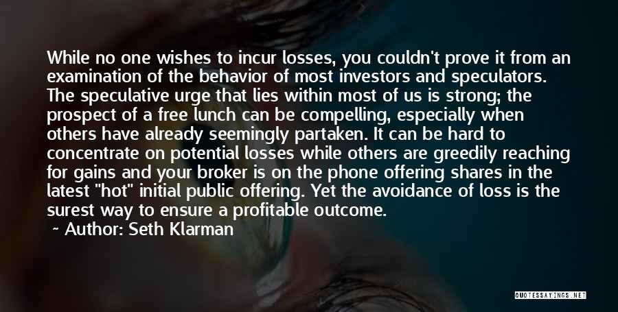 Broker Quotes By Seth Klarman