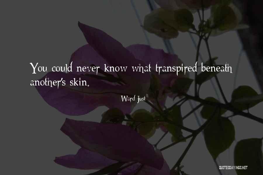 Bronfin House Quotes By Ward Just Bronfin House Quotes By Ward Just