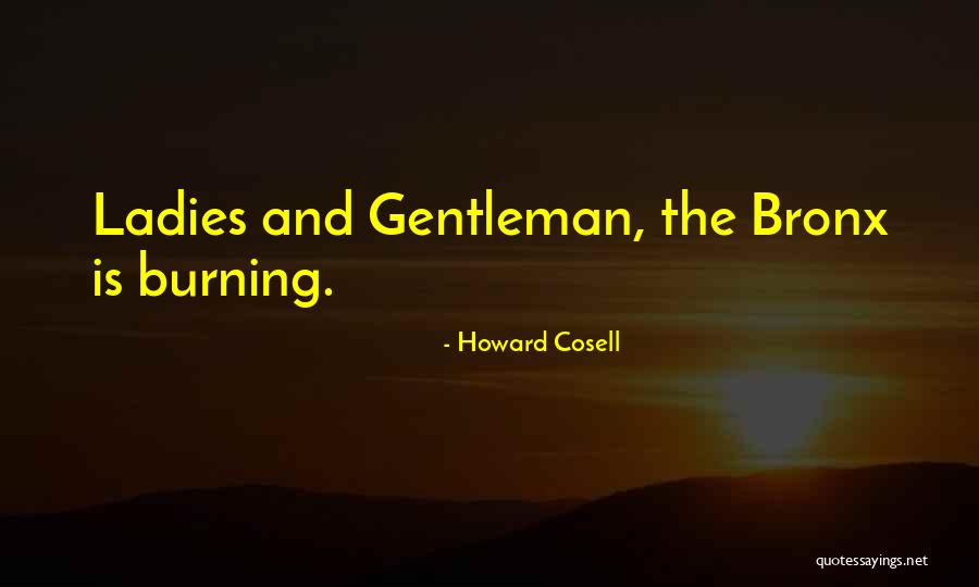 Bronx Quotes By Howard Cosell Bronx Quotes By Howard Cosell