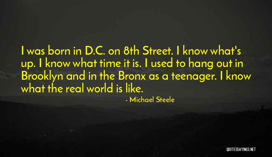 Bronx Quotes By Michael Steele Bronx Quotes By Michael Steele