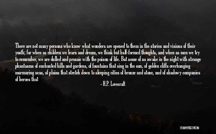 Bronze Quotes By H.P. Lovecraft