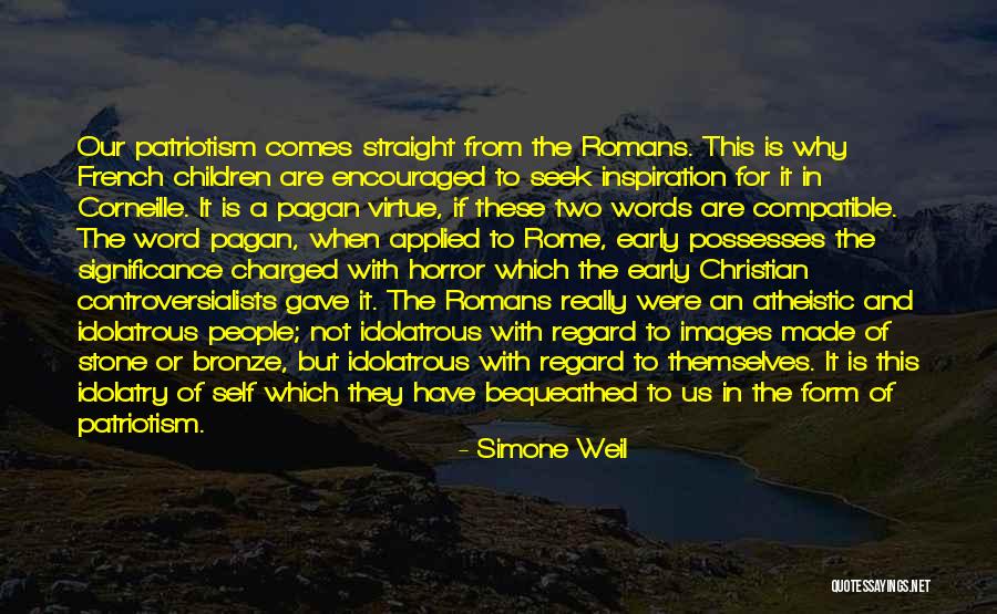 Bronze Quotes By Simone Weil