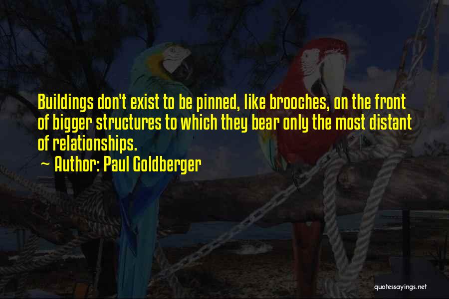 Brooches Quotes By Paul Goldberger