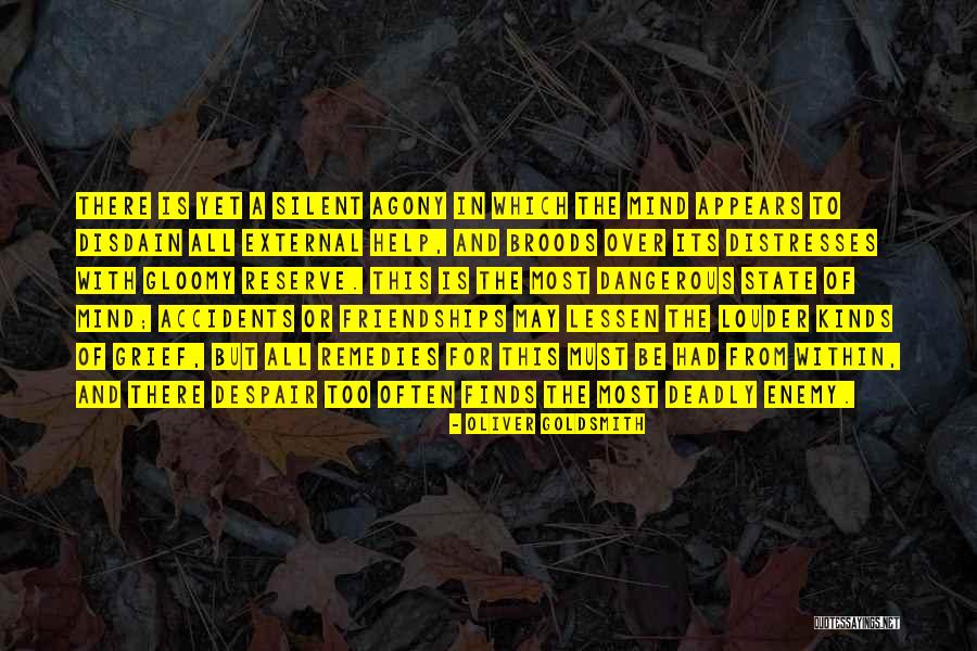 Broods Quotes By Oliver Goldsmith Broods Quotes By Oliver Goldsmith