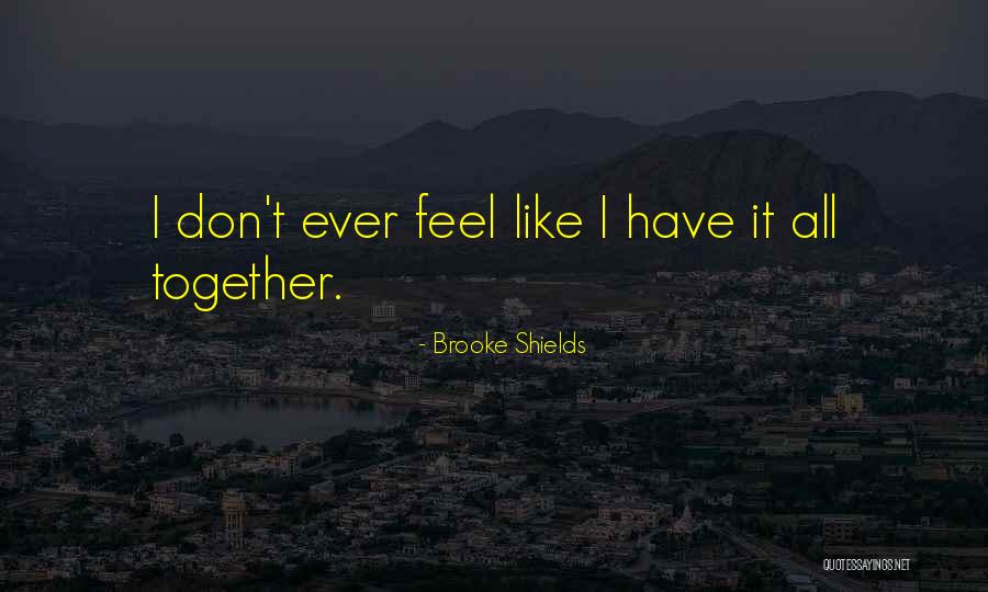 Brooke Shields Quotes 1163310 Brooke Shields Quotes 1163310