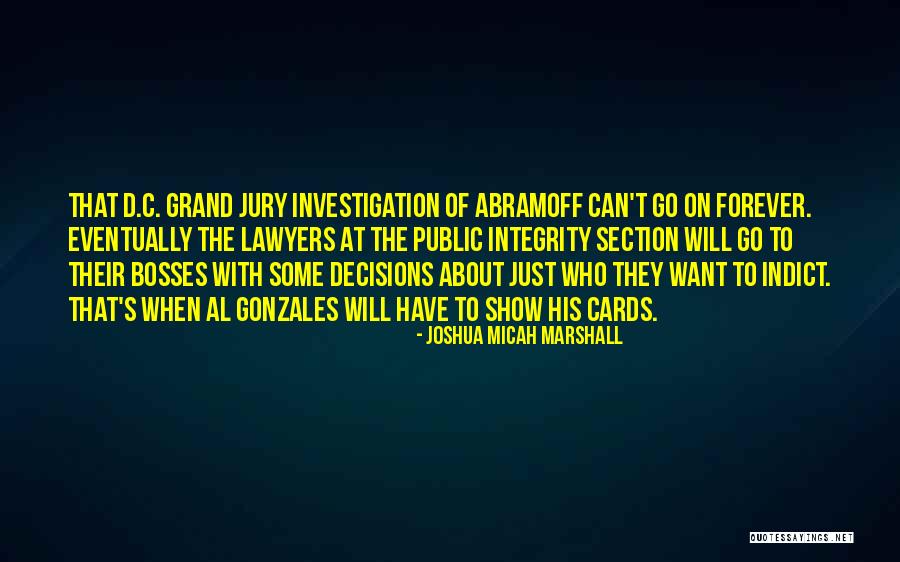 Brookhouser Quotes By Joshua Micah Marshall Brookhouser Quotes By Joshua Micah Marshall