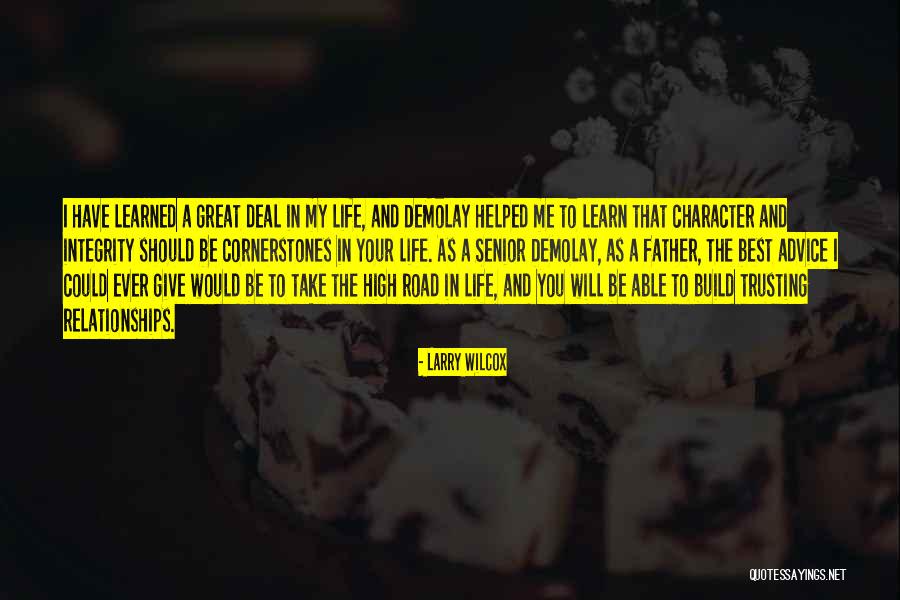 Brookhouser Quotes By Larry Wilcox Brookhouser Quotes By Larry Wilcox