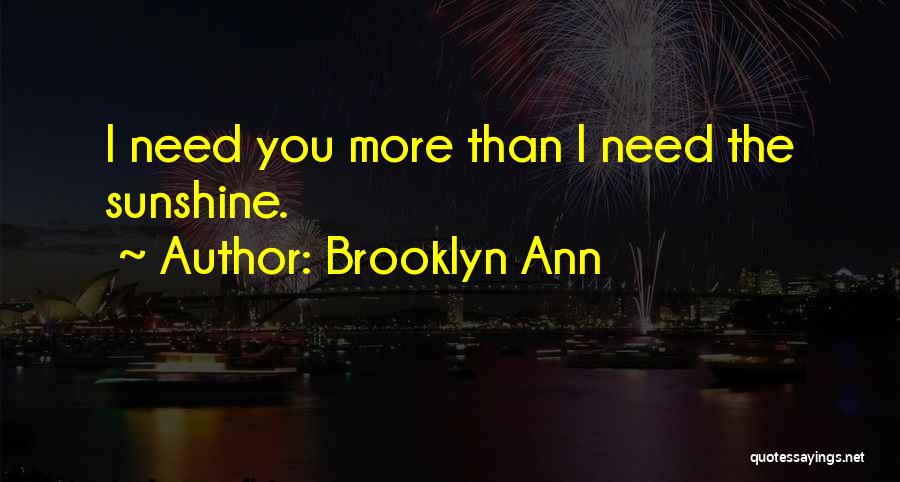 Brooklyn Ann Quotes 370712