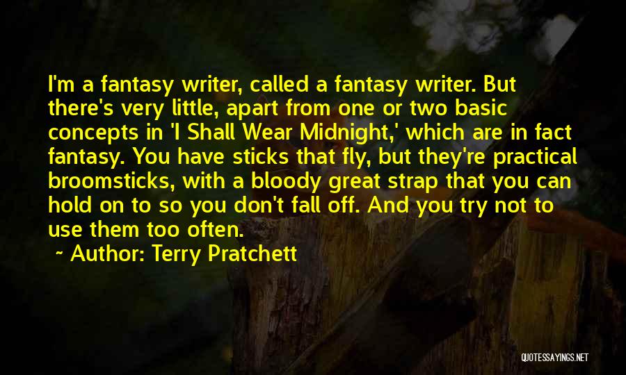 Broomsticks Quotes By Terry Pratchett