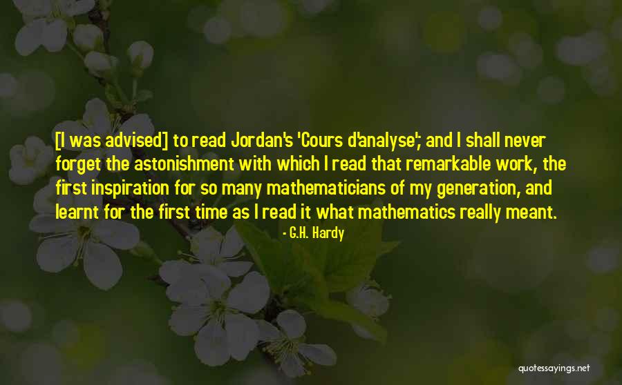 Broose Quotes By G.H. Hardy Broose Quotes By G.H. Hardy