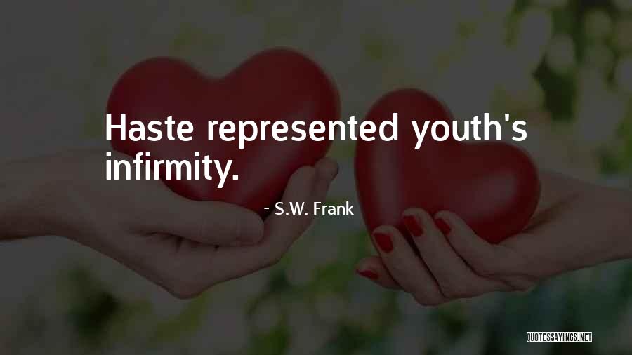 Brotano Quotes By S.W. Frank