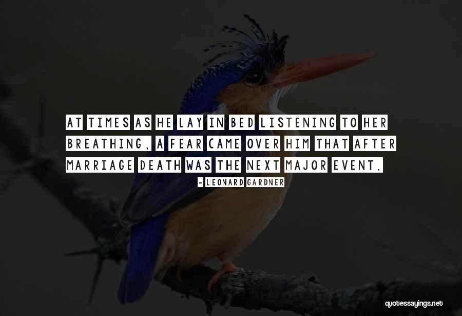 Brothas Quotes By Leonard Gardner Brothas Quotes By Leonard Gardner