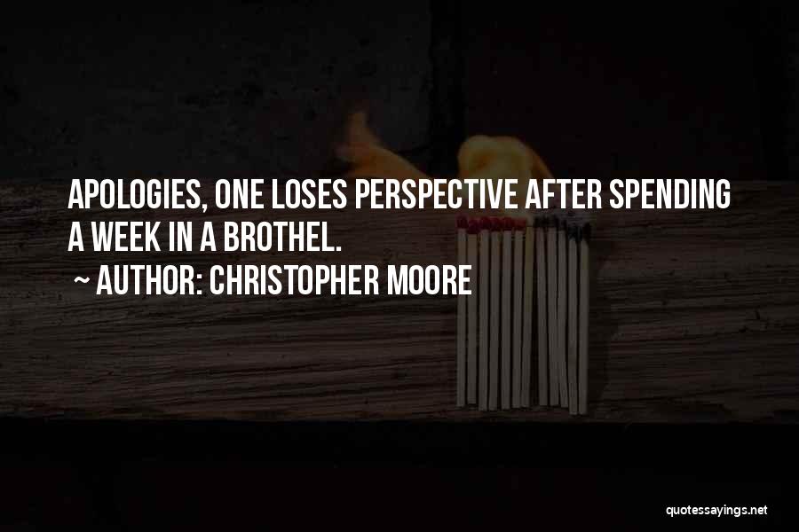 Brothels Quotes By Christopher Moore