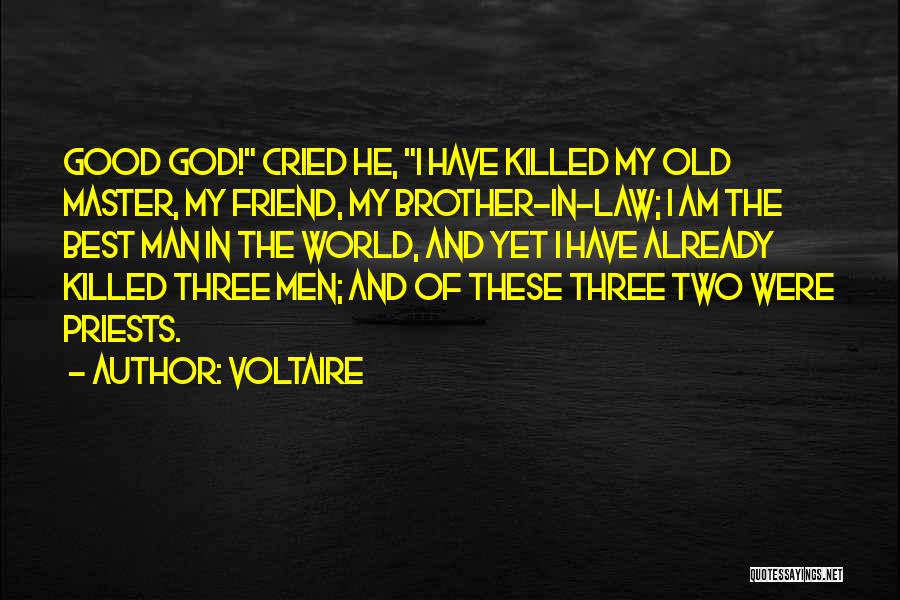 Brother And Friend Quotes By Voltaire