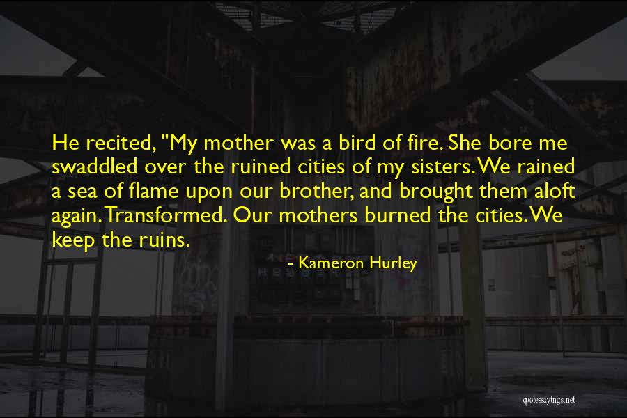 Brother And Mother Quotes By Kameron Hurley