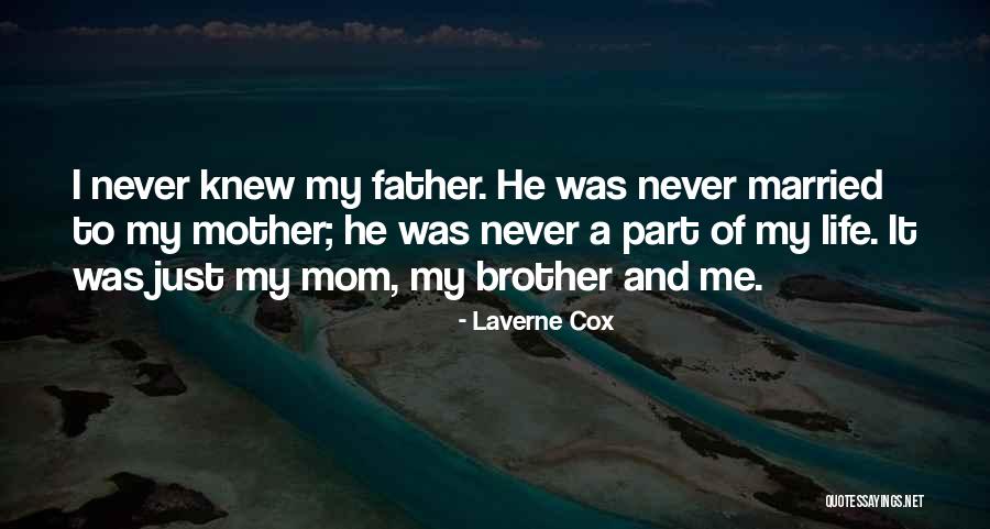 Brother I Never Knew Quotes By Laverne Cox