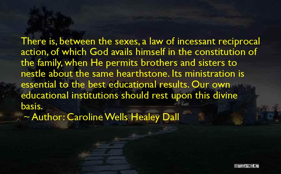 Brother In Law Quotes By Caroline Wells Healey Dall