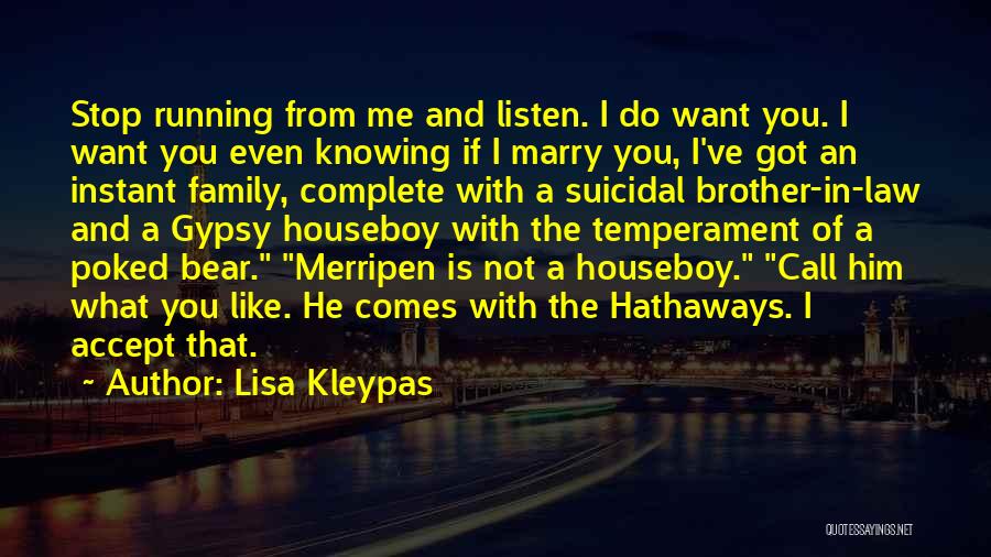 Brother In Law Quotes By Lisa Kleypas