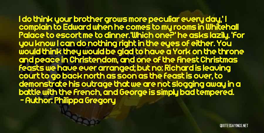 Brother On Christmas Quotes By Philippa Gregory
