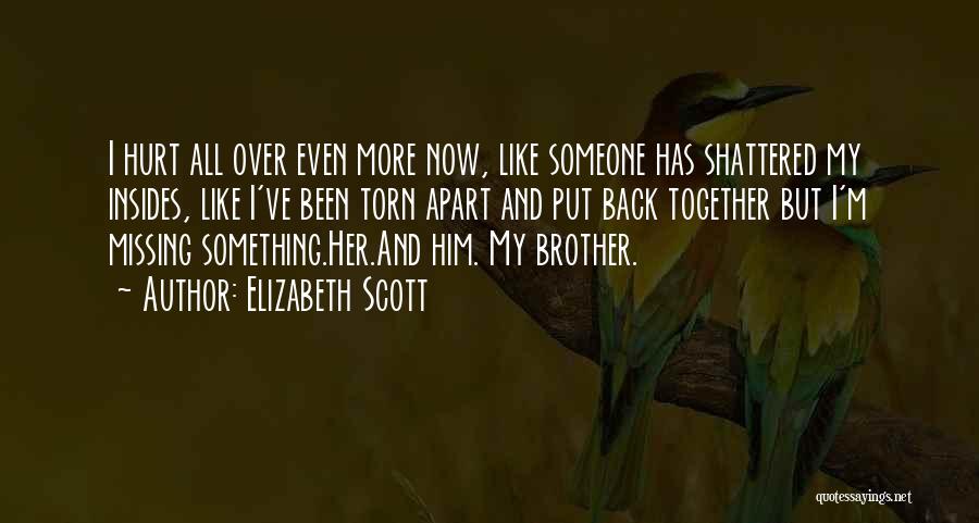 Brother Quotes By Elizabeth Scott