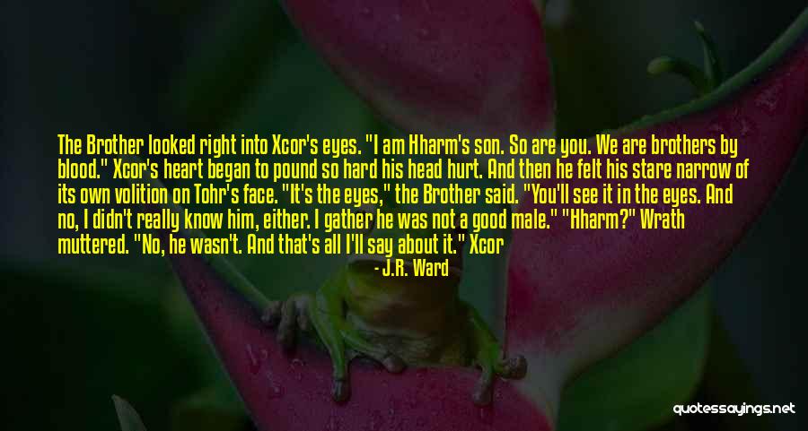 Brother Son Quotes By J.R. Ward