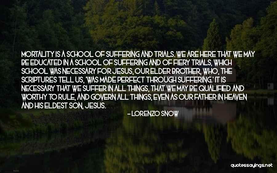 Brother Son Quotes By Lorenzo Snow Brother Son Quotes By Lorenzo Snow