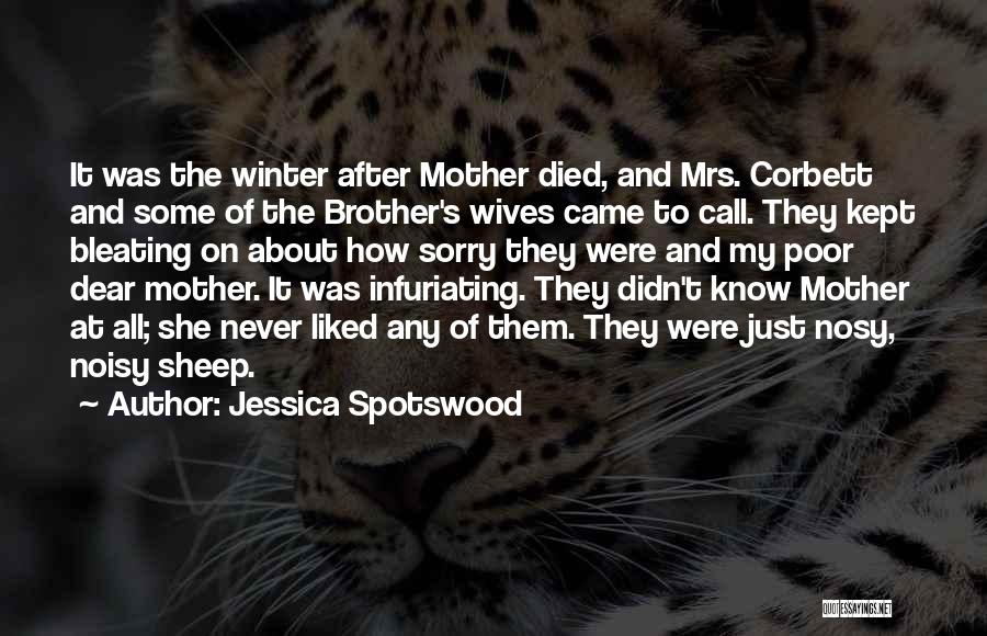 Brother Who Died Quotes By Jessica Spotswood